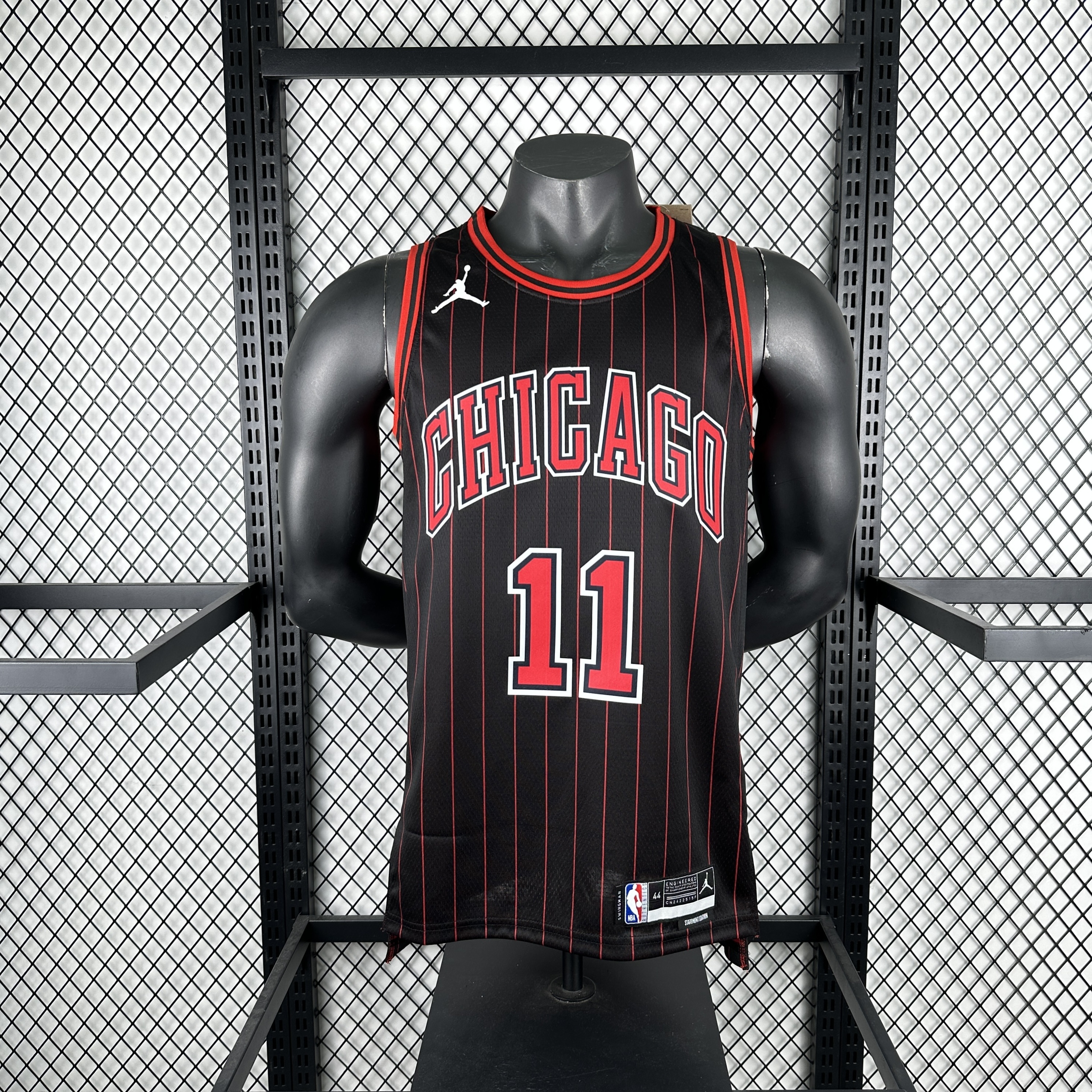Men Chicago Bulls #11 DeRozan black 2025 NBA jersey->new york knicks->NBA Jersey